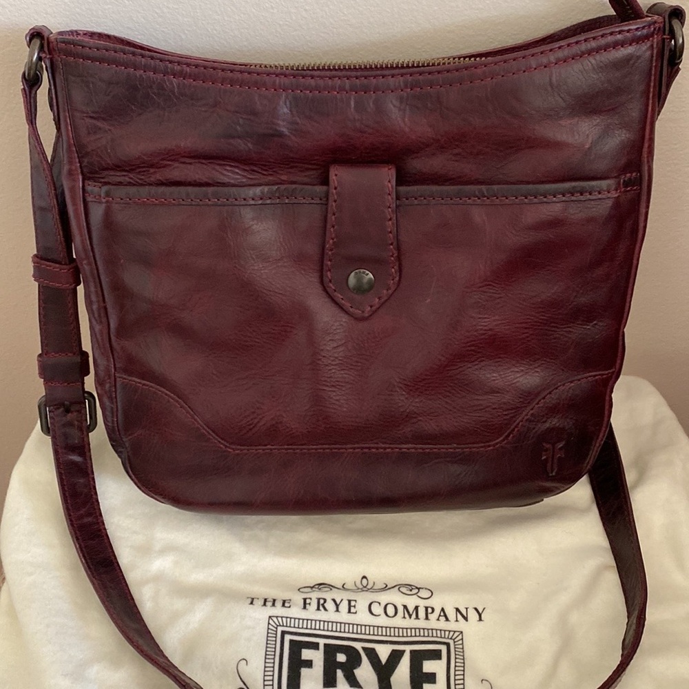 NWT FYRE Crossbody Leather Bag